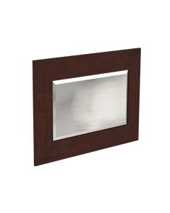 Bentley 918147 Rectangular Bathroom Wall Mirror, Wood Frame, 47.2" x 31.5"