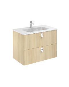 Concert 80 Wall Mounted / Floating Bathroom Vanity, Includes Integrated Ceramic Sink, 31.9"