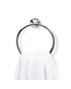 DW CL HTR Towel Ring in Polished Chrome