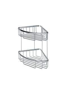 Filo 50032 Two-Tier Shower Basket in Polished Chrome