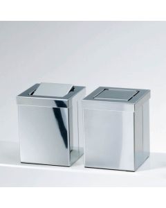 Harmony 211 Bathroom Wastebasket in Polished Stainless Steel