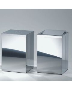 Harmony 210 Bathroom Wastebasket in Polished Stainless Steel