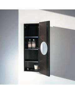 Iside 51.54.04.245 Wall Mounted Mirrored Medicine Cabinet in Wenge Wood