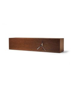 Landscape 50 Table Clock, Wenge Wood