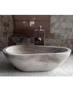 Piedra Pavo Designer Hand-carved Stone Bathtub, Custom-made