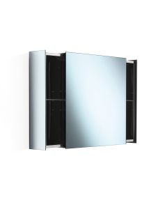 Pika 51513.29 Wall Mounted Mirrored Medicine Cabinet in Polished Stainless Steel