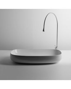 Seed 70.40 Ceramic Vessel Bathroom Sink, 27.6"