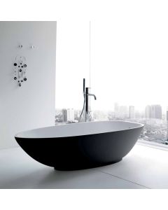 Vela 20 VE 1001 Designer Freestanding Solid Surface Bathtub