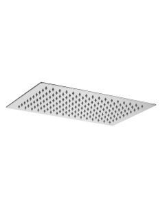 ZSOF 102CR Rectangular Shower Head in Polished Chrome, 13.4"