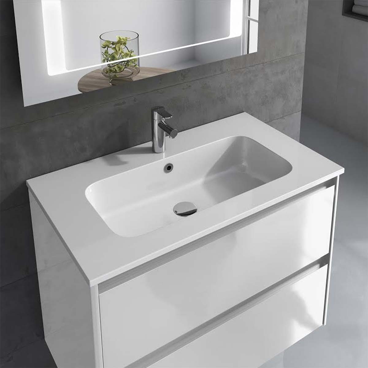 Integrated Bathroom Sink, Integrated Bathroom Sink Counter