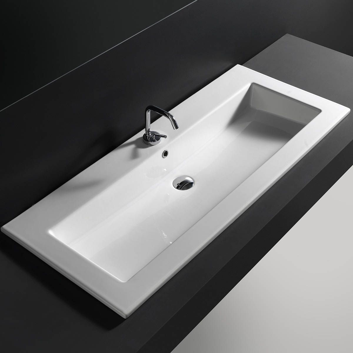 Benefits of Self-Rimming Bathroom Sinks - Drop 121