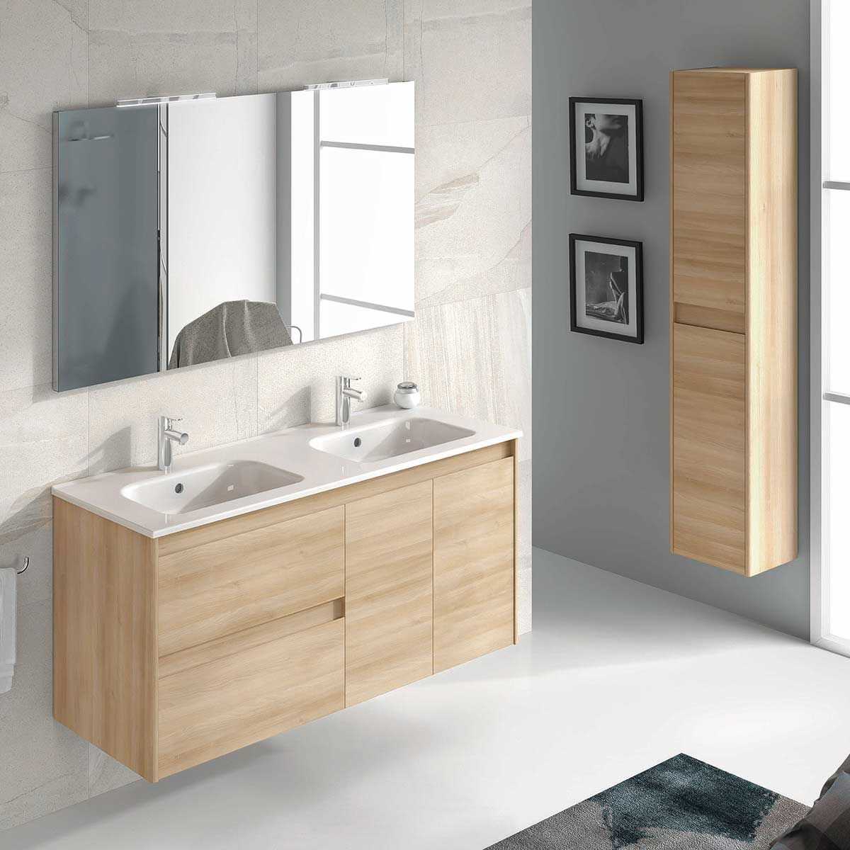 Types of Bathroom Vanity Lighting - Ambra DBL Vanity